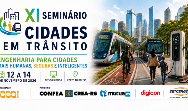 AEA Sinos promove o XI Seminário Cidades em Trânsito com foco em cidades mais humanas, seguras e inteligentes